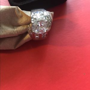 Sterling silver  statement ring